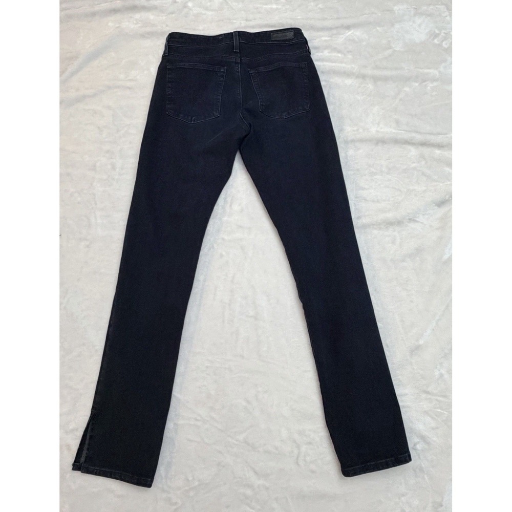 AG Adriano Goldschmied High-Rise Stevie Ankle Jeans Dark Wash Slim Straight 26R - Picture 11 of 13